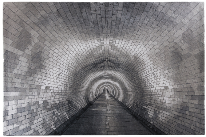 Tunnel - 170 x 240 cm || € 1900/€ 5360