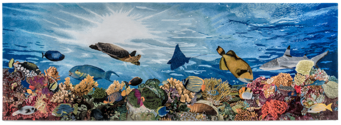 110 x 320 см Aquarium, Michaela Schleypen